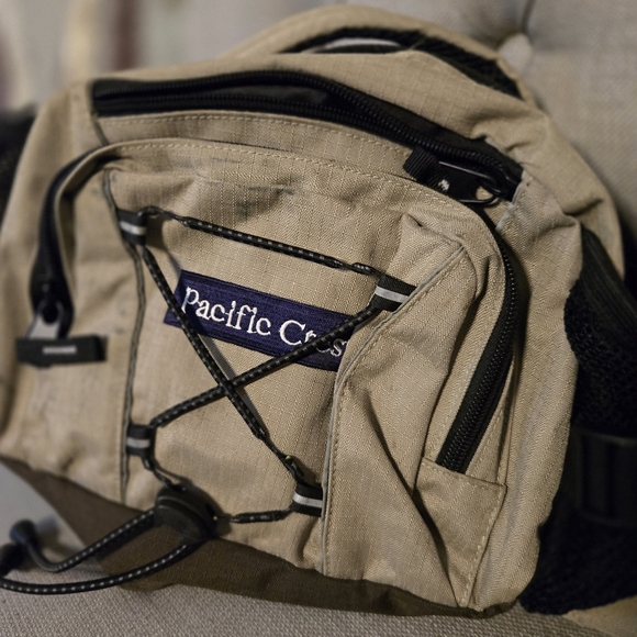 Pacific Crest Hiking Tan Hip Sling Bag - Picture 2 of 5
